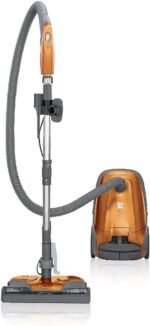 Kenmore 81214 200 Series Bagged Canister Vacuum with HEPA, Pet Friendly, Orange