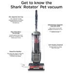 Shark ZU102 Rotator Pet Upright Vacuum with PowerFins HairPro & Odor Neutralizer Technology, Charcoal, 2.9 L Dust Cup - Image 11