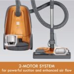 Kenmore 81214 200 Series Bagged Canister Vacuum with HEPA, Pet Friendly, Orange - Image 6