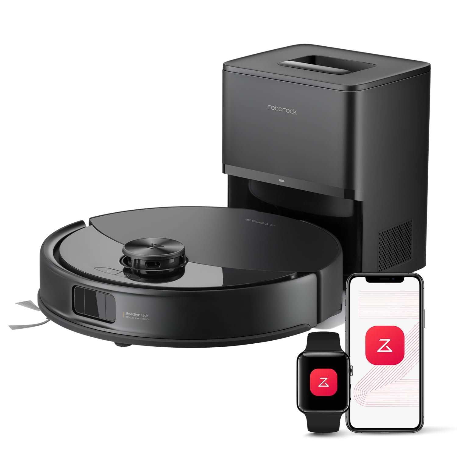 61KBMtvTenL roborock Q10 S5+ Robot Vacuum and Mop, 10,000Pa Suction - Image 1