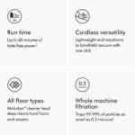 Dyson V8 Plus Cordless Vacuum, 115AW, Handheld Mode, Up to 40-Min Runtime - Image 6