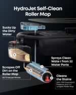 eufy E25 Robot Vacuum and Mop Combo, 20,000 Pa, HydroJet Roller Mop - Image 2