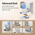 MOVA P10 Pro Ultra Robot Vacuum and Mop, 140°F Water Washing & Drying - Image 4