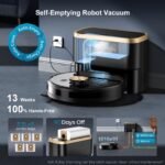 Robot Vacuum and Mop for Pet Hair, 11500Pa Suction, 90-Day Self-Emptying - Image 6