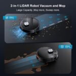 Robot Vacuum and Mop for Pet Hair, 11500Pa Suction, 90-Day Self-Emptying - Image 4