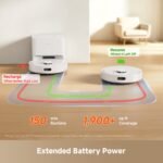 dreame D20 Air Plus Robot Vacuum and Mop, 20,000Pa Powerful Suction - Image 8