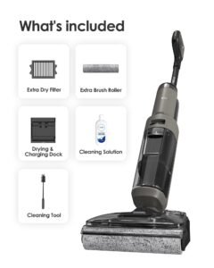 1. Tineco Floor ONE i6 Stretch Wet Dry Vacuum & Mop, 20kPa, 180° Lay-Flat, 40-Min Runtime - Image 9