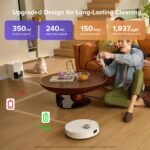 roborock Q10 S5+ Robot Vacuum and Mop, 10,000Pa Suction - Image 9