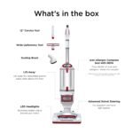 Shark Rotator Lift-Away Upright Vacuum with HEPA Filter, White/Red, NV501 - Image 8