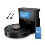 Shark AV2501AE AI Robot Vacuum with XL HEPA Self-Empty Base, LiDAR Navigation, Wi-Fi, Black