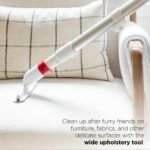 Shark Rotator Lift-Away Upright Vacuum with HEPA Filter, White/Red, NV501 - Image 4