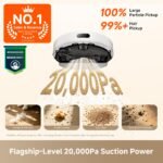 dreame D20 Air Plus Robot Vacuum and Mop, 20,000Pa Powerful Suction - Image 2