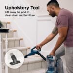 Shark Stratos Upright Vacuum, Powered Lift-Away, HEPA Seal, Navy, AZ3002 - Image 6