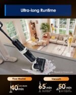 Tineco Floor ONE Switch S6 Stretch Wet Dry Vacuum, 180° Lay-Flat, Self-Cleaning, 65-Min Runtime - Image 8