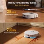 roborock 2026 New Qrevo S Pro Robot Vacuum and Mop, 18,500Pa Suction - Image 5