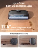 eufy E25 Robot Vacuum and Mop Combo, 20,000 Pa, HydroJet Roller Mop - Image 9