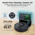 Shark AV2501S AI Ultra Robot Vacuum with Self-Empty Base, Home Mapping, Wi-Fi, Dark Grey - Image 3