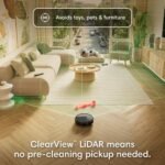 iRobot Roomba 415X Robot Vacuum & Mop, 20,000Pa, 90-Day Self-Emptying Dock, Smart Obstacle Avoidance - Image 6