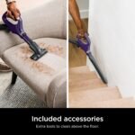 Shark Lift-Away Upright Vacuum, PowerFins, No Hair Wrap, Eggplant, ZD201 - Image 6