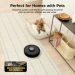 Shark AV2501AE AI Robot Vacuum with XL HEPA Self-Empty Base, LiDAR Navigation, Wi-Fi, Black - Image 4