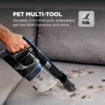 Shark Pet Cordless Stick Vacuum, 40-Min Runtime, Lightweight, Grey, IX141 - Image 9