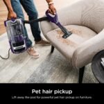 Shark Lift-Away Upright Vacuum, PowerFins, No Hair Wrap, Eggplant, ZD201 - Image 3